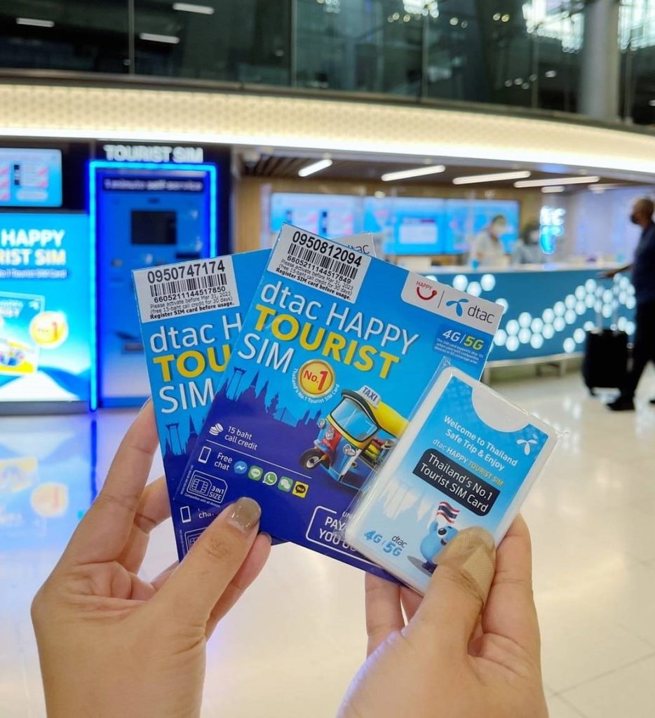 It's highly recommended to buy Bangkok SIM cards for your trip