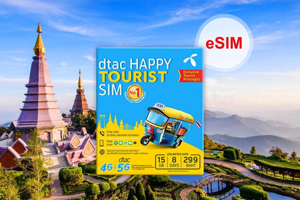DTAC eSIM for tourists